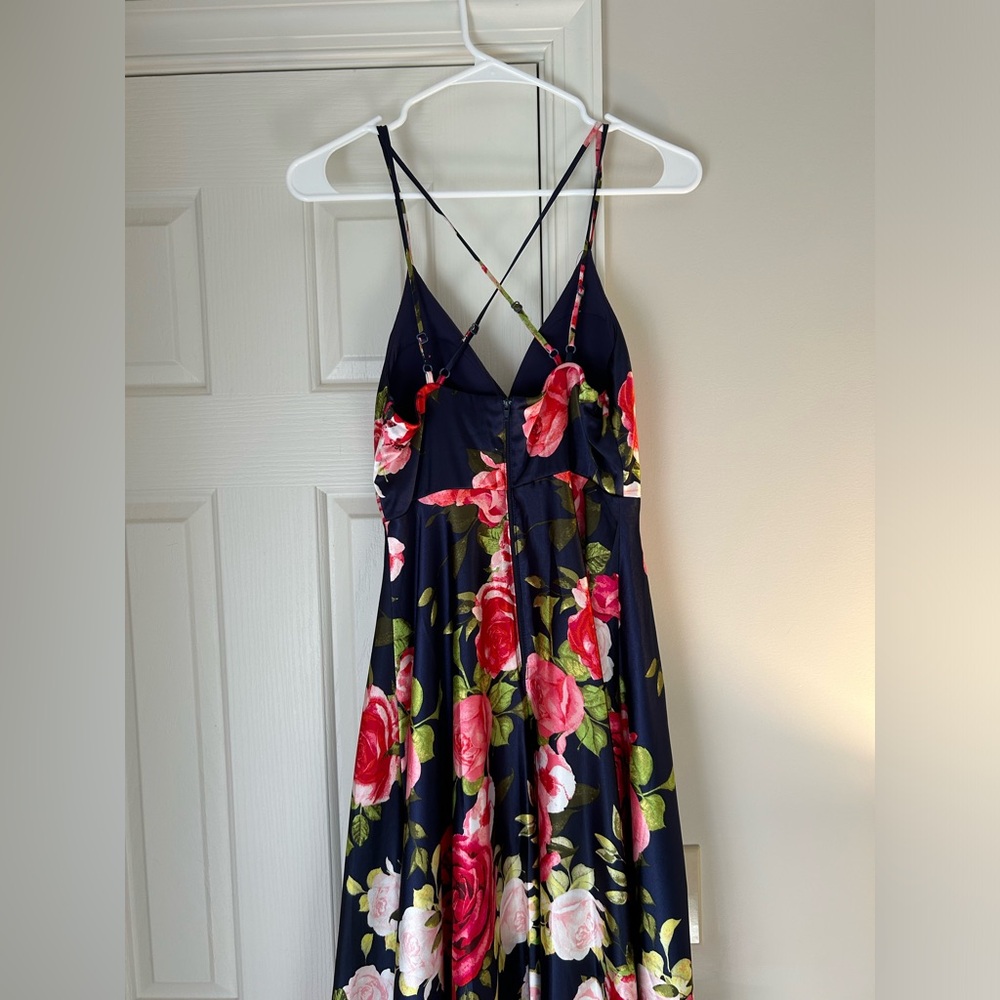 Sequin Hearts Formal Floral Dress Size 1 - Picture 4 of 5